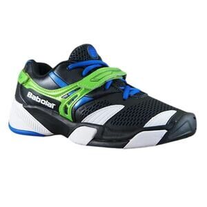 Babolat Propulse 3 Tennis Shoes Green Blue Black Size 11 Men's Andy Roddick